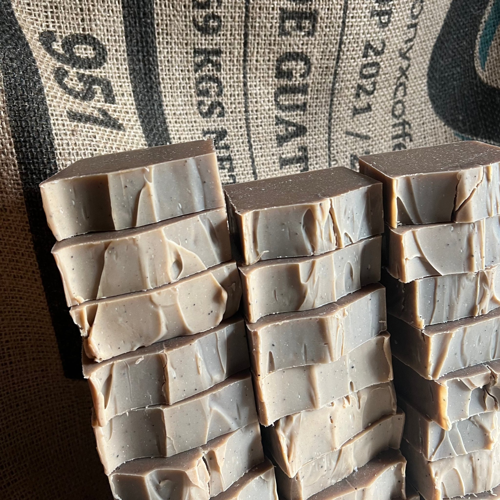 real coffee soap