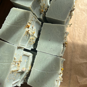 yarrrow, chamomile soap